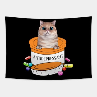 Cute british shorthair Tapestry