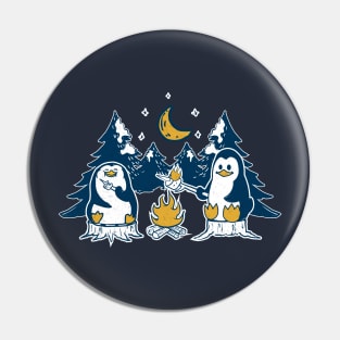 cute penguin camp Pin