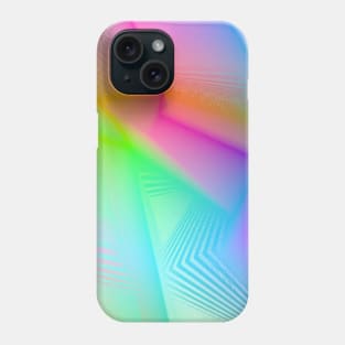 Geometric Futures #6 - Pattern Modular Synth Glitch Art Phone Case