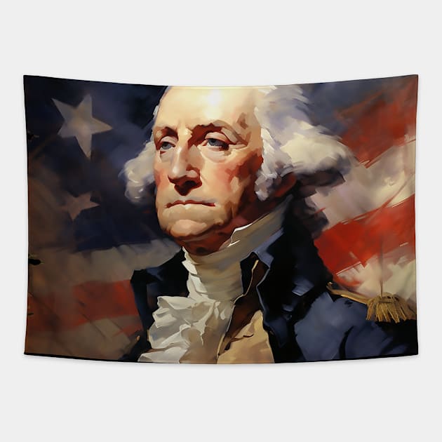 George Washington Tapestry by DavidLoblaw