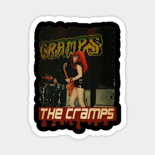 The Cramps 1982 Vintage Magnet