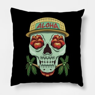 Skull's vacation. Pillow