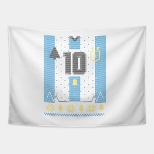 Argentina Soccer Lionel Messi number 10 Tapestry