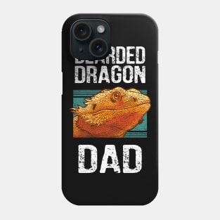 Bearded dragon dad Phone Case