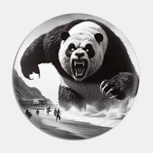 "Pandadoom": Beachfront Nightmare Pin