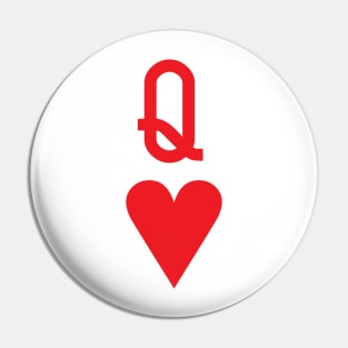 Queen of Hearts Pin