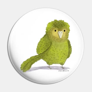 Kakapo Bird Pin