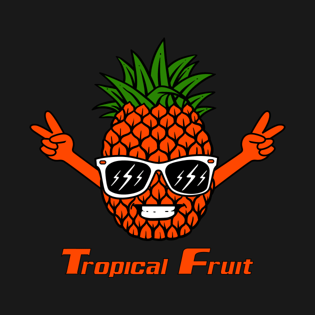 Pineapple tropical fruit by 99% Match