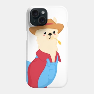 Farmer Llama Phone Case