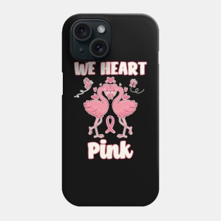we heart pink Phone Case