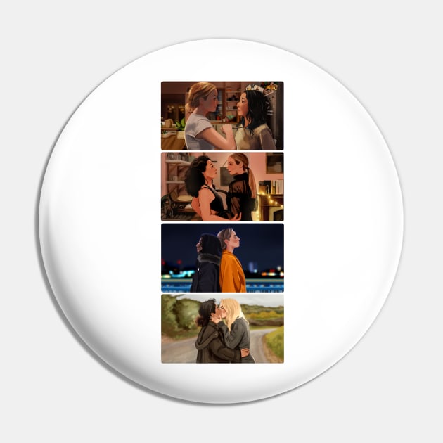 Killing Eve Pin by curiousquirrel
