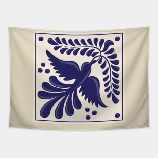 Flying Dove Talavera Tile by Akbaly Tapestry