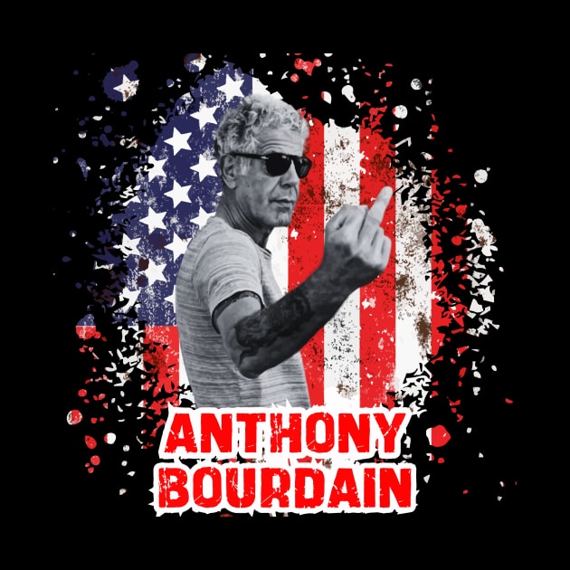 Anthony Bourdain Legendary by Charlie Dion