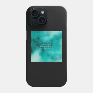 Lead me to the rock that is higher than I, Psalms 61:2 Phone Case