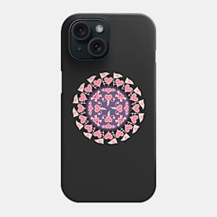 Rock hearts Phone Case