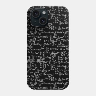 Math & Science formulas Phone Case