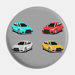 X4 Cars - Lancer Evolution X Pin