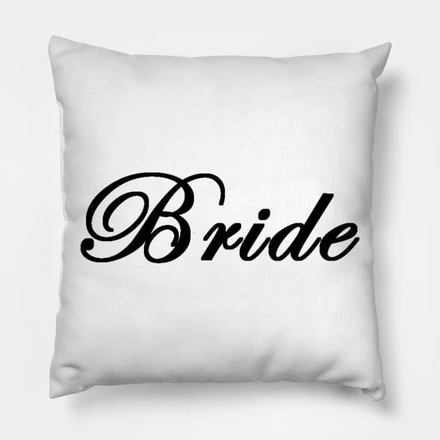 Bride Pillow by maddubbard