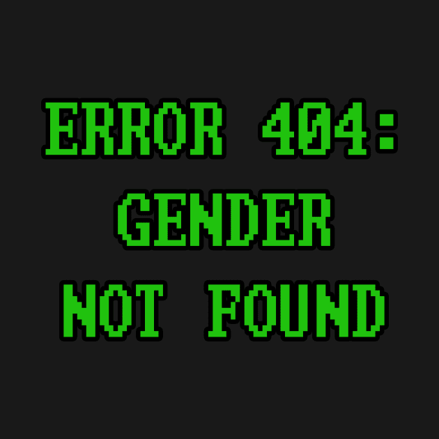 Gender Not Found by TomGrennell