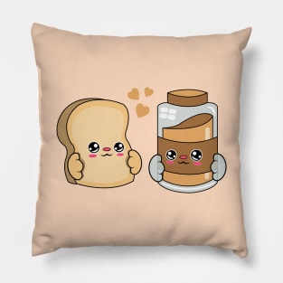 All i need is bread and peanut butter, Kawaii bread and peanut butter. Pillow