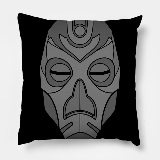 Magical Mask Pillow by snespix