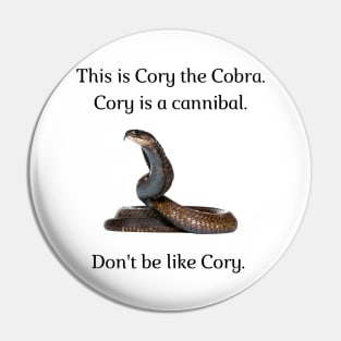 Don't be like Cory! Pin