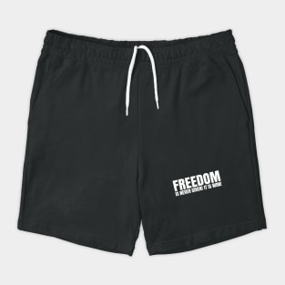 Freedom Is Never Given. It's Won | African American | Afrocentric Shorts