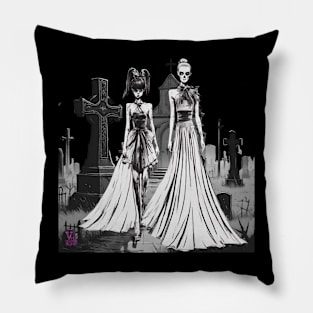 Zombie women Pillow