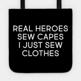 Real Heroes Sew Capes  I Just Sew Clothes Tote