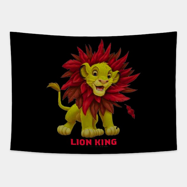 lion king mufasa Tapestry by socialm745