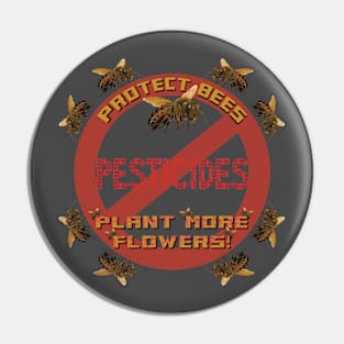 Protect Bees Pin