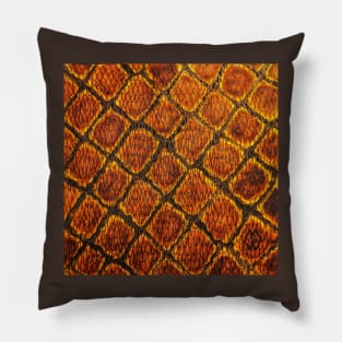 Rattlesnake skin Pillow