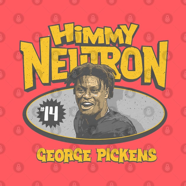 George Pickens Pittsburgh Himmy Neutron by ClarityMacaws