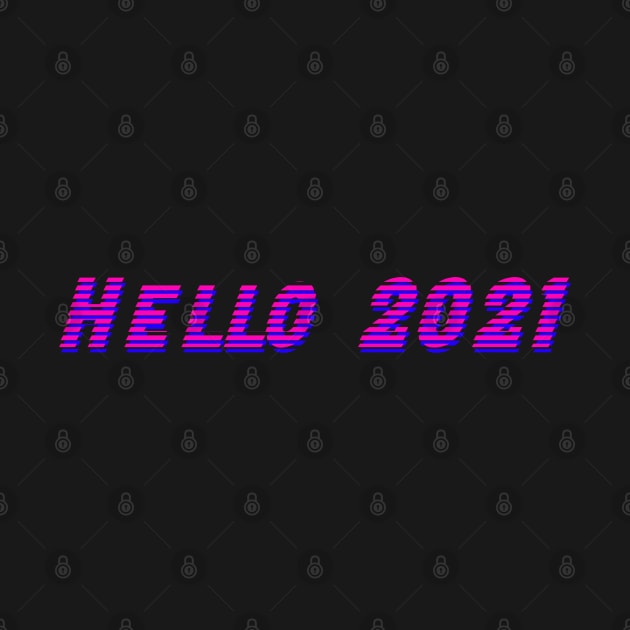 Hello 2021 glitch effect by HR-the-Chemist