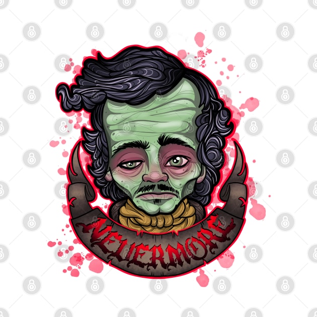 NEVERMORE POE by InkyMcStapleface