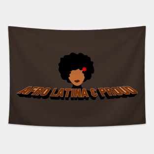 Afro Latina & Proud Tapestry