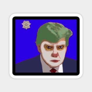 trump mugshot Magnet