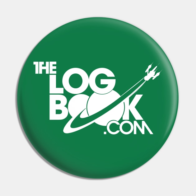 theLogBook.com New Logo in white - spacial edition Pin by thelogbook