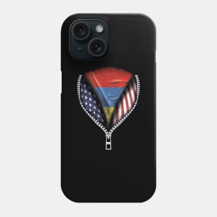 Armenian Flag  Armenia Flag American Flag Zip Down - Gift for Armenian From Armenia Phone Case