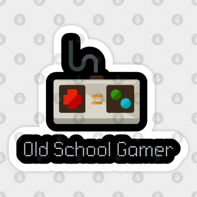 Old School Gamer - Nintendo - Sticker