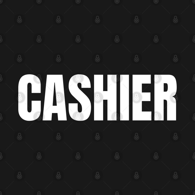 Cashier Word - Simple Bold Text by SpHu24