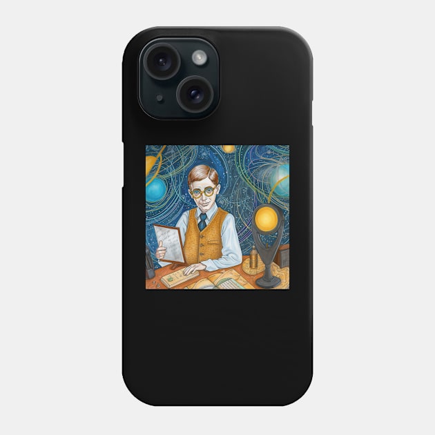 Stephen Hawking Phone Case by ComicsFactory