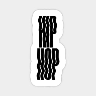 hip hop logo Magnet