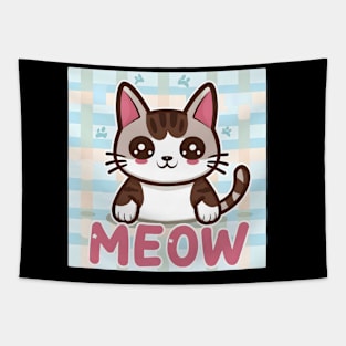 Cute Meow cat Tapestry