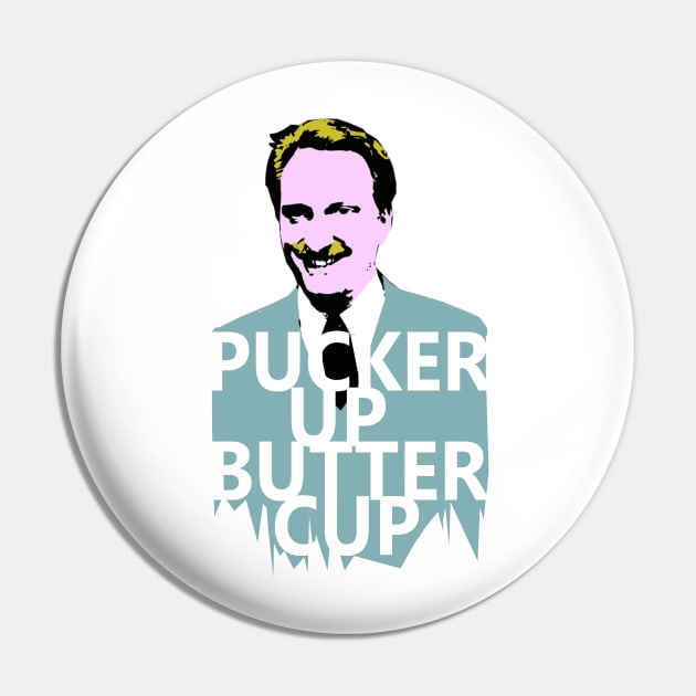 Pucker Up Butter Cup Pin by flimflamsam