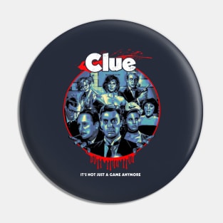 Clue 80s Murder Pin