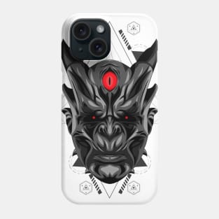 devil head mask Phone Case