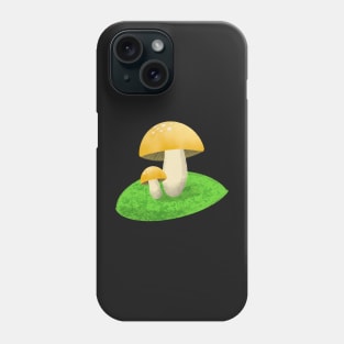 My golden mushroom garden Phone Case