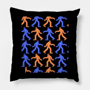 New York sports Bigfoot style Pillow