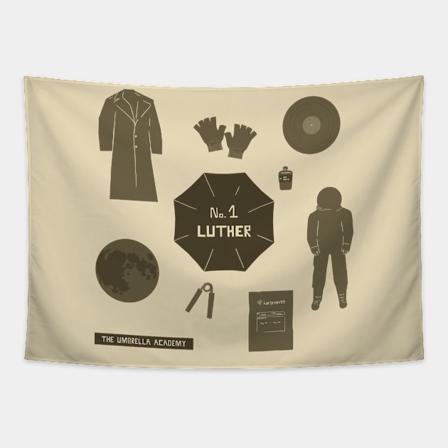 no.1 luther Tapestry by abstracteleanor